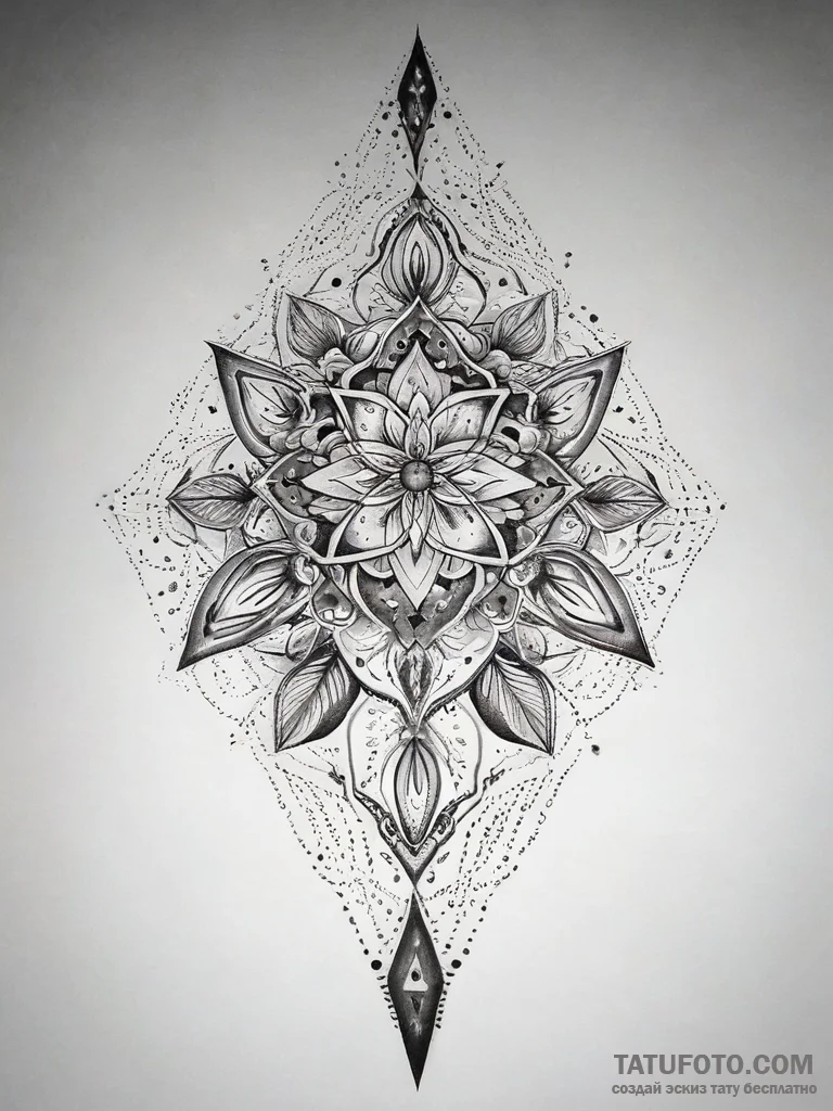 Tattoo sketch brown, artistic tattoo sketch,... - эскиз тату (№1757791028_0, 13.09.2025 19:17) — Tatufoto.com