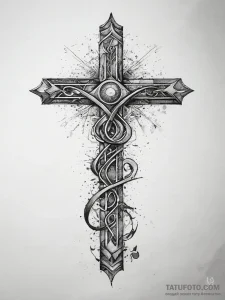 Tattoo sketch hieroglyphic symbol for "journe... - эскиз тату (№1757793371_0, 13.09.2025 19:56) — Tatufoto.com