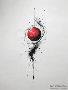 Tattoo sketch milky way galaxy, artistic tatt... - эскиз тату (№1757795740_0, 13.09.2025 20:35) — Tatufoto.com