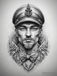Tattoo sketch blessed representation, ink ill... - эскиз тату (№1757839888_0, 14.09.2025 08:51) — Tatufoto.com