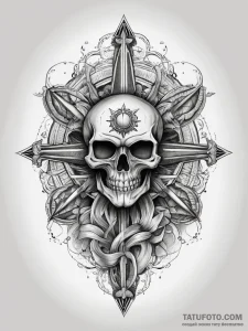 Tattoo sketch cosmic character, tattoo flash... - эскиз тату (№1757842821_0, 14.09.2025 09:40) — Tatufoto.com