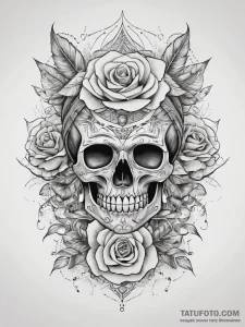 Tattoo sketch cosmic person, tattoo flash she... - эскиз тату (№1757843980_0, 14.09.2025 09:59) — Tatufoto.com