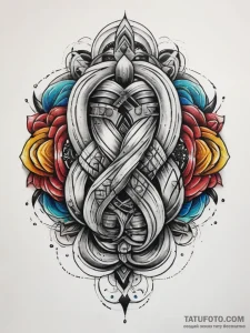 Tattoo sketch magical knot, tattoo sketch des... - эскиз тату (№1757846913_0, 14.09.2025 10:48) — Tatufoto.com