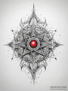 Tattoo sketch cosmic entity, concept art for... - эскиз тату (№1757848616_0, 14.09.2025 11:16) — Tatufoto.com