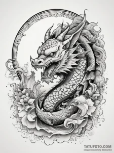 Tattoo sketch sun tattoo, ink illustration fo... - эскиз тату (№1757858257_0, 14.09.2025 13:57) — Tatufoto.com