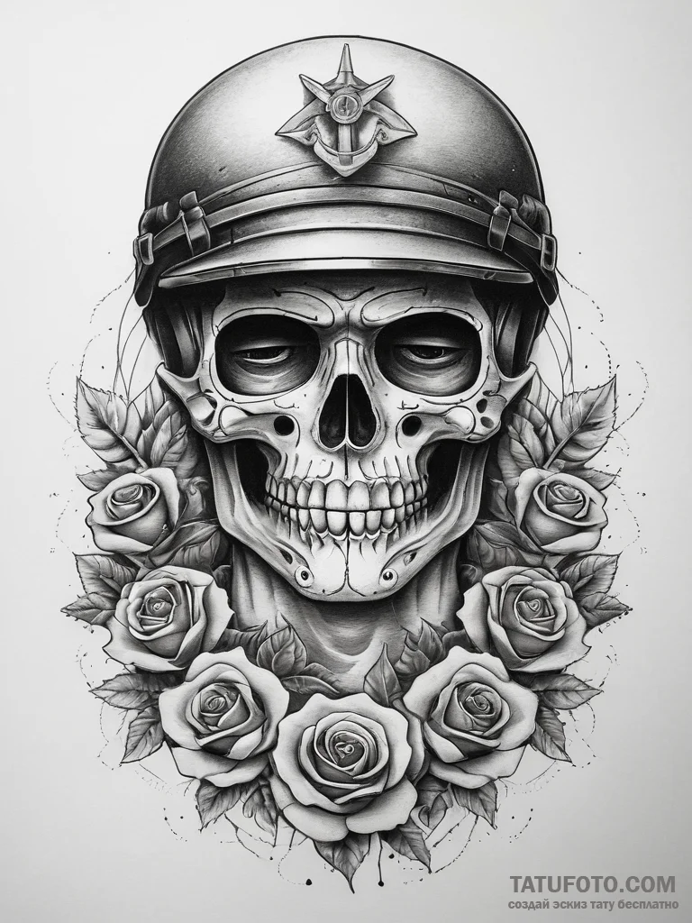Tattoo sketch soldier with a thread, tattoo d... - эскиз тату (№1757861001_0, 14.09.2025 14:43) — Tatufoto.com
