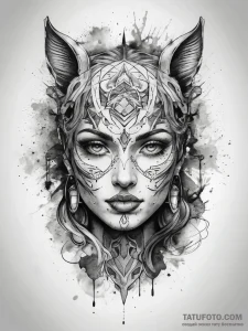 Tattoo sketch original, tattoo line art, bold... - эскиз тату (№1757875124_0, 14.09.2025 18:38) — Tatufoto.com