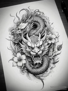 Tattoo sketch death, ink illustration for tat... - эскиз тату (№1757877440_0, 14.09.2025 19:17) — Tatufoto.com