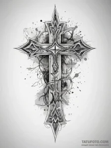 Abstract & text-based, tattoo drawing outline... - эскиз тату (№1757879562_0, 14.09.2025 19:52) — Tatufoto.com