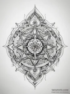 Tattoo sketch spiritual ink, tattoo sketch de... - эскиз тату (№1757886265_0, 14.09.2025 21:44) — Tatufoto.com
