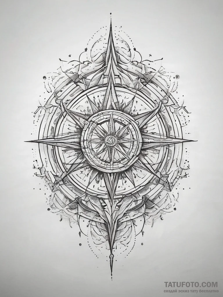 Tattoo sketch cosmic spark, tattoo drawing ou... - эскиз тату (№1757889072_0, 14.09.2025 22:31) — Tatufoto.com