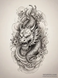 Tattoo sketch cosmic origin, ink illustration... - эскиз тату (№1757890843_0, 14.09.2025 23:00) — Tatufoto.com