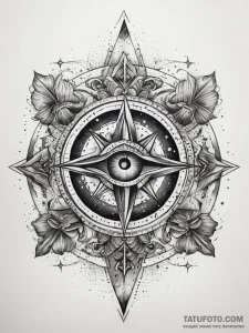 Tattoo sketch cosmic cosmos, artistic tattoo... - эскиз тату (№1757891838_0, 14.09.2025 23:17) — Tatufoto.com