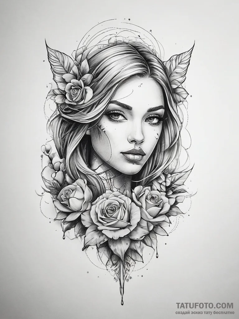 Tatoo - эскиз тату (№1757933993_0, 15.09.2025 10:59) — Tatufoto.com