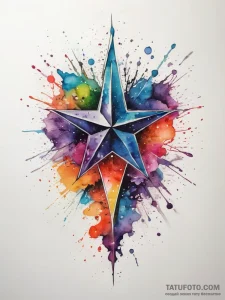 Tattoo sketch stars tattoo, artistic tattoo s... - эскиз тату (№1757939888_0, 15.09.2025 12:38) — Tatufoto.com