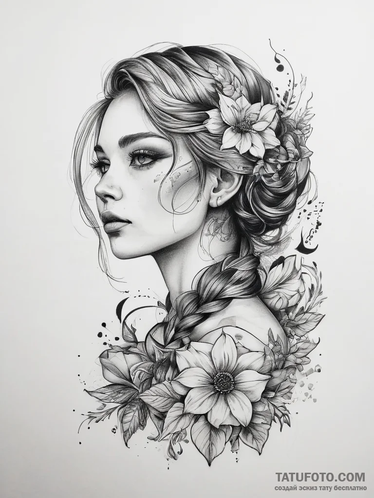 Tattoo sketch amber - эскиз тату (№1757940277_0, 15.09.2025 12:44) — Tatufoto.com