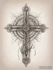 Tattoo sketch spiritual conquest, tattoo draw... - эскиз тату (№1757949219_0, 15.09.2025 15:13) — Tatufoto.com