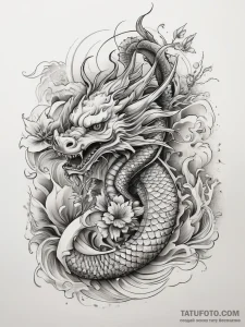 Tattoo sketch whimsical tattoo, tattoo flash... - эскиз тату (№1757950969_0, 15.09.2025 15:42) — Tatufoto.com