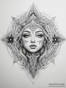 Tattoo sketch nymph tattoo, tattoo drawing ou... - эскиз тату (№1757951743_0, 15.09.2025 15:55) — Tatufoto.com