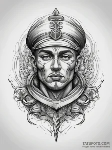 Tattoo sketch spiritual story, tattoo line ar... - эскиз тату (№1757957037_0, 15.09.2025 17:23) — Tatufoto.com