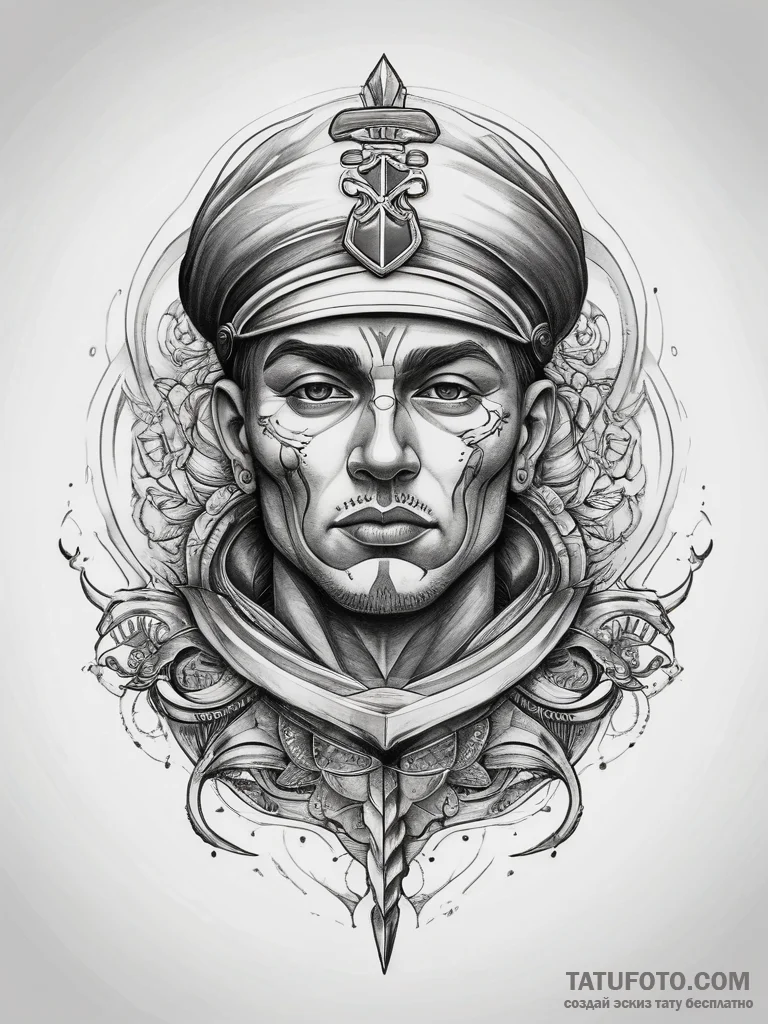 Tattoo sketch spiritual story, tattoo line ar... - эскиз тату (№1757957037_0, 15.09.2025 17:23) — Tatufoto.com