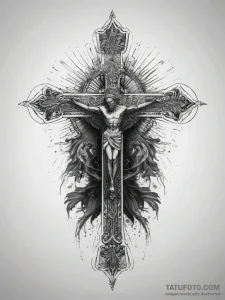 Tattoo sketch holy person, tattoo sketch desi... - эскиз тату (№1757962943_0, 15.09.2025 19:02) — Tatufoto.com