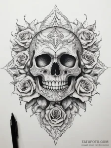 Tattoo sketch kalashtar bond, tattoo line art... - эскиз тату (№1757963136_0, 15.09.2025 19:05) — Tatufoto.com