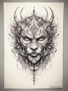 Tattoo sketch truth, ink illustration for tat... - эскиз тату (№1757963524_0, 15.09.2025 19:12) — Tatufoto.com