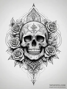 Tattoo sketch blessed spirit, artistic tattoo... - эскиз тату (№1757964512_0, 15.09.2025 19:28) — Tatufoto.com