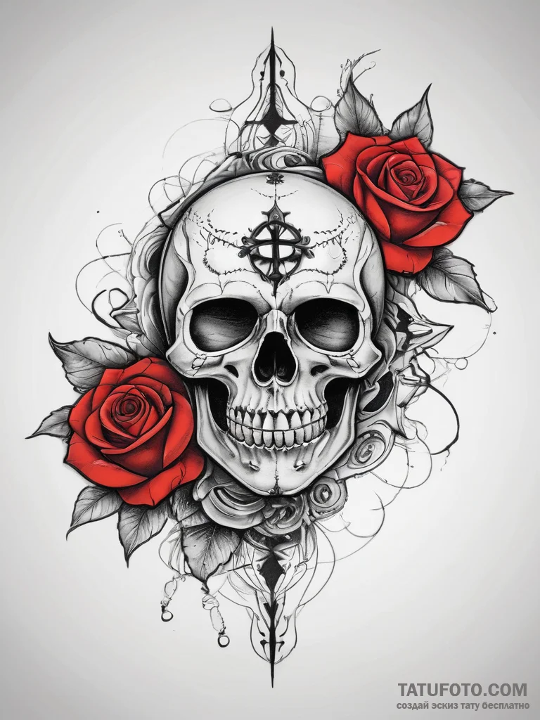 Tattoo sketch devotional art, concept art for... - эскиз тату (№1757968075_0, 15.09.2025 20:27) — Tatufoto.com