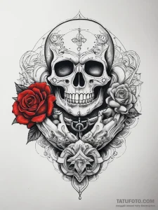 Tattoo hands with a lock, tattoo sketch desig... - эскиз тату (№1757969264_0, 15.09.2025 20:47) — Tatufoto.com