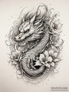 Tattoo sketch dotwork абстрактные точки, tatt... - эскиз тату (№1757972819_0, 15.09.2025 21:46) — Tatufoto.com