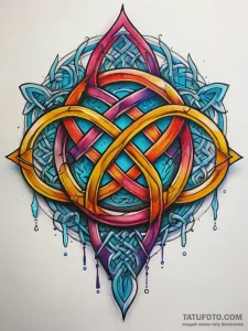 Tattoo sketch celtic knot, tattoo sketch desi... - эскиз тату (№1757976795_0, 15.09.2025 22:53) — Tatufoto.com
