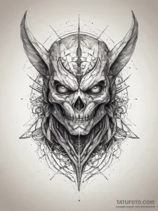 Tattoo sketch sci-fi creature, tattoo drawing... - эскиз тату (№1758012377_0, 16.09.2025 08:46) — Tatufoto.com