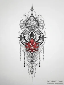 Tattoo sketch silver cord, tattoo line art, l... - эскиз тату (№1758013549_0, 16.09.2025 09:05) — Tatufoto.com