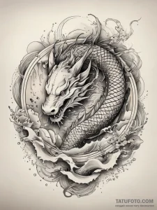 Tattoo sketch divine sphere, tattoo sketch de... - эскиз тату (№1758019396_0, 16.09.2025 10:43) — Tatufoto.com