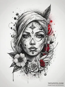 Tattoo sketch soul, tattoo sketch design, on... - эскиз тату (№1758038603_0, 16.09.2025 16:03) — Tatufoto.com