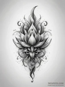Tattoo sketch spiritual soil, tattoo drawing... - эскиз тату (№1758092739_0, 17.09.2025 07:05) — Tatufoto.com