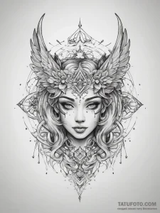 Tattoo sketch sky - эскиз тату (№1758098123_0, 17.09.2025 08:35) — Tatufoto.com