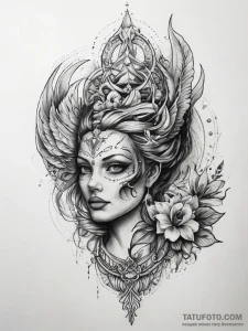 Tattoo sketch truth - эскиз тату (№1758101534_0, 17.09.2025 09:32) — Tatufoto.com