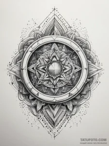 Tattoo sketch legendary ring, artistic tattoo... - эскиз тату (№1758105752_0, 17.09.2025 10:42) — Tatufoto.com