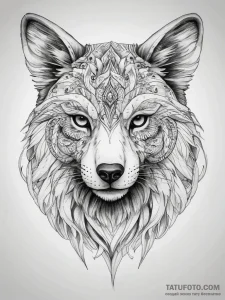 Tattoo sketch cute animal tattoo - эскиз тату (№1758110358_0, 17.09.2025 11:59) — Tatufoto.com
