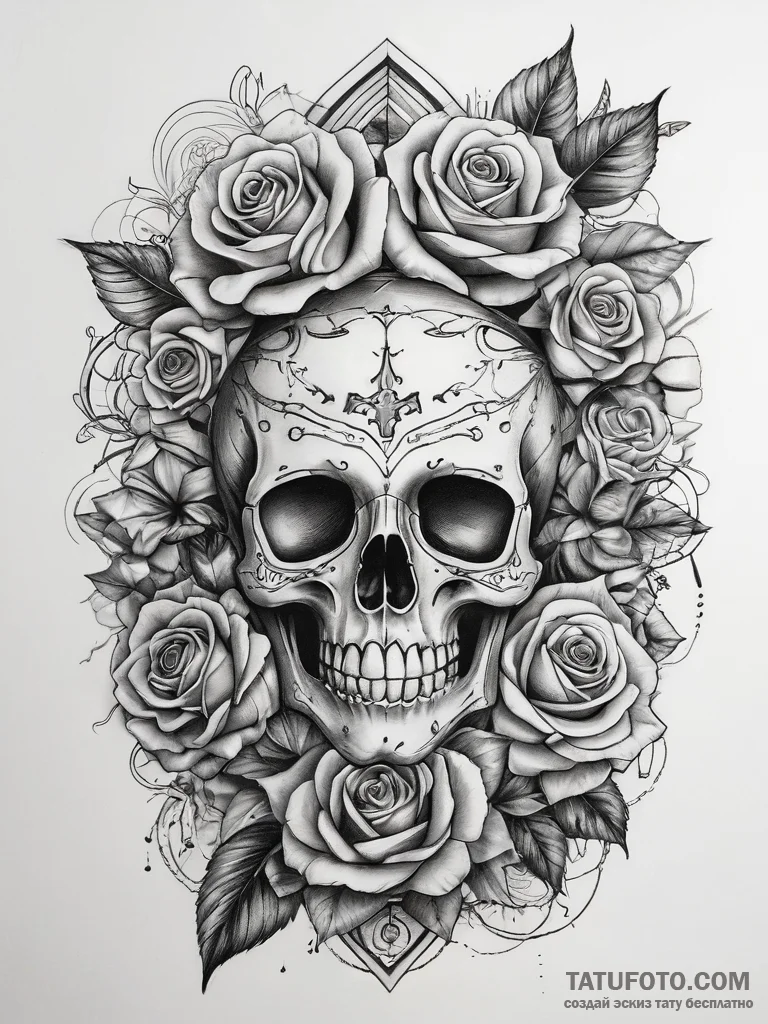 Tattoo sketch dream, tattoo flash sheet desig... - эскиз тату (№1758111160_0, 17.09.2025 12:12) — Tatufoto.com