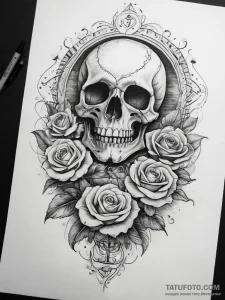 Tattoo sketch mountain exploration with a rop... - эскиз тату (№1758113136_0, 17.09.2025 12:45) — Tatufoto.com