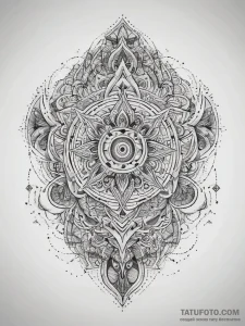 Tattoo sketch flounder, artistic tattoo sketc... - эскиз тату (№1758124082_0, 17.09.2025 15:48) — Tatufoto.com