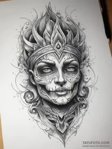 Tattoo sketch ember, tattoo sketch design, ro... - эскиз тату (№1758126272_0, 17.09.2025 16:24) — Tatufoto.com