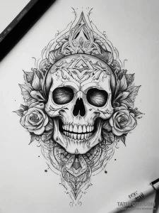 Tattoo sketch forever - эскиз тату (№1758148028_0, 17.09.2025 22:27) — Tatufoto.com