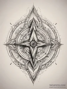 Tattoo sketch inception spinning top, tattoo... - эскиз тату (№1758151455_0, 17.09.2025 23:24) — Tatufoto.com
