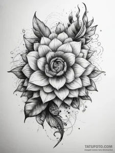 Tattoo sketch bond, concept art for tattoo, b... - эскиз тату (№1758153292_0, 17.09.2025 23:54) — Tatufoto.com