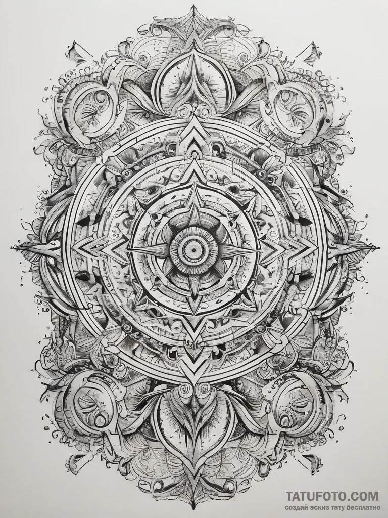 Tattoo sketch cosmic, tattoo flash sheet desi... - эскиз тату (№1758176827_0, 18.09.2025 06:27) — Tatufoto.com